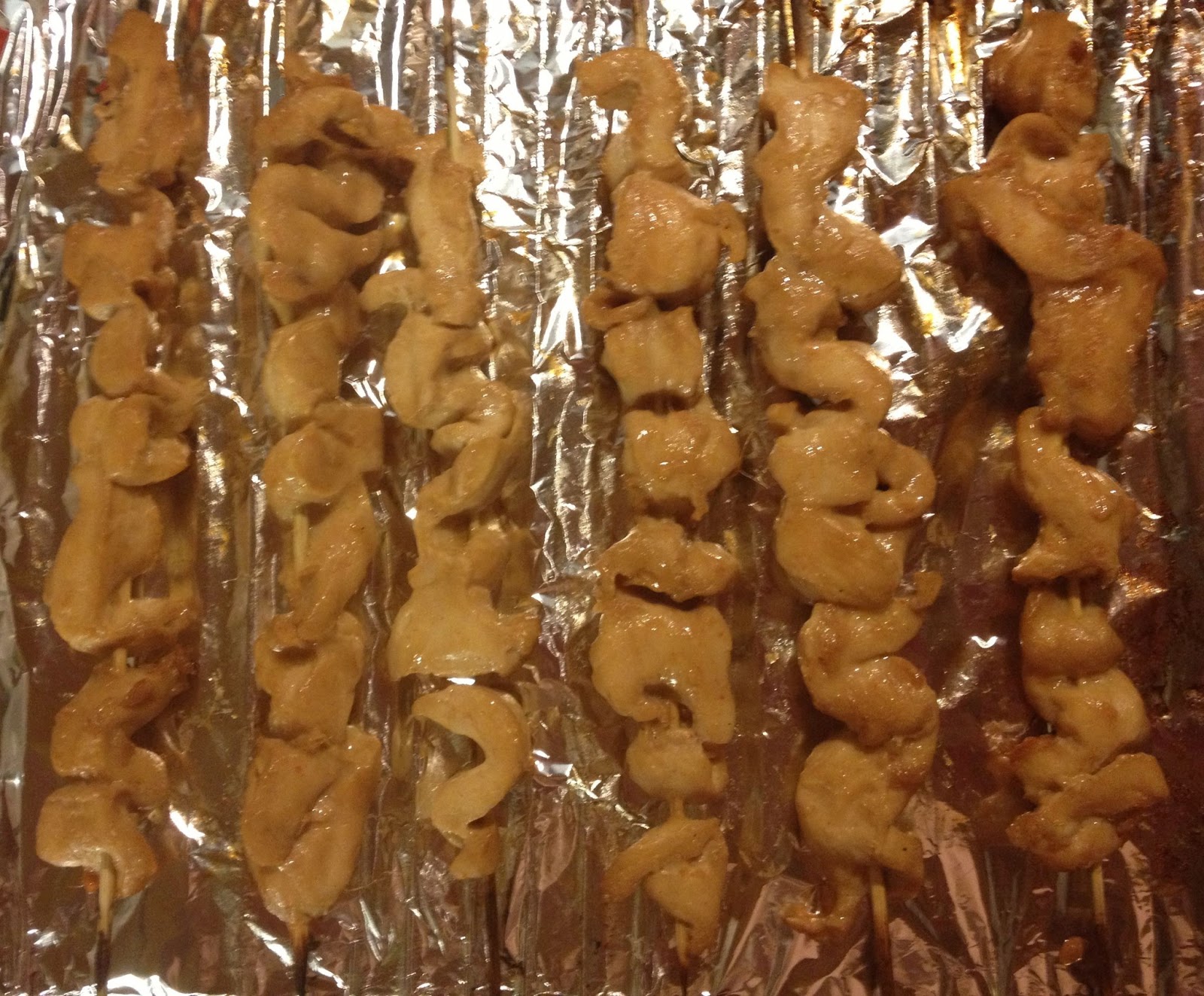 Free From G. Chicken Satay Sticks with Spicy Peanut Sauce