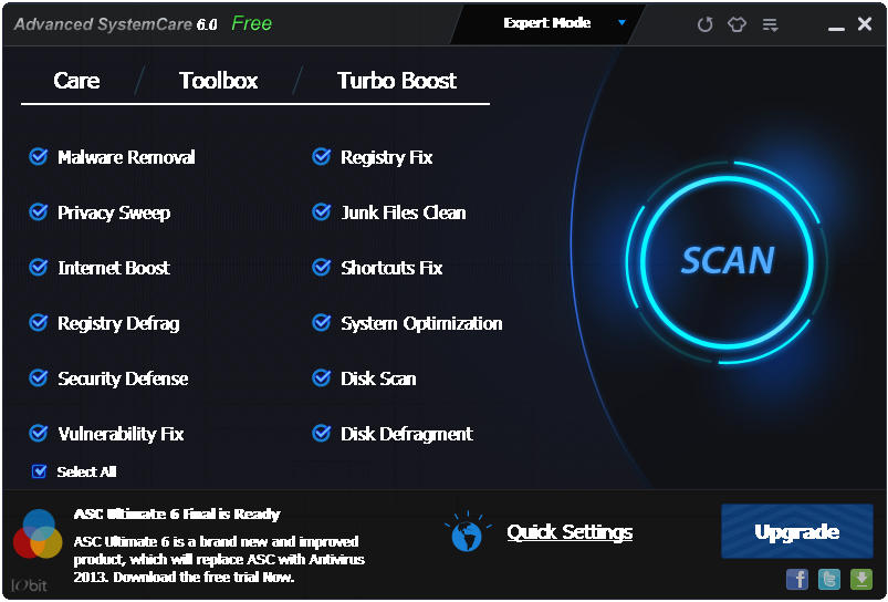 Advanced System Care 73 PRO Serial Key is Here ! On HAX