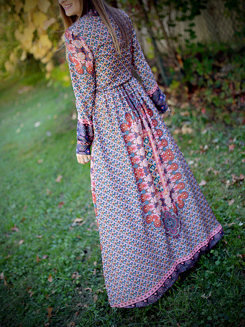 ASOS Maxi Dress, as worn by House Of Jeffers. #boho #gyspy #fashionblogger