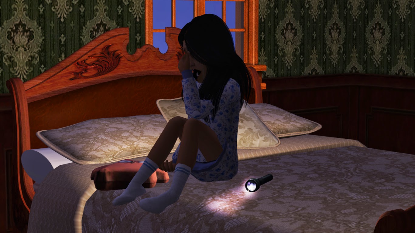 MahogonyGreen Sims 2 Stories: Bella Goth's Abduction