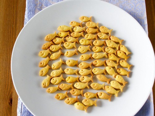 Vegan Goldfish Crackers