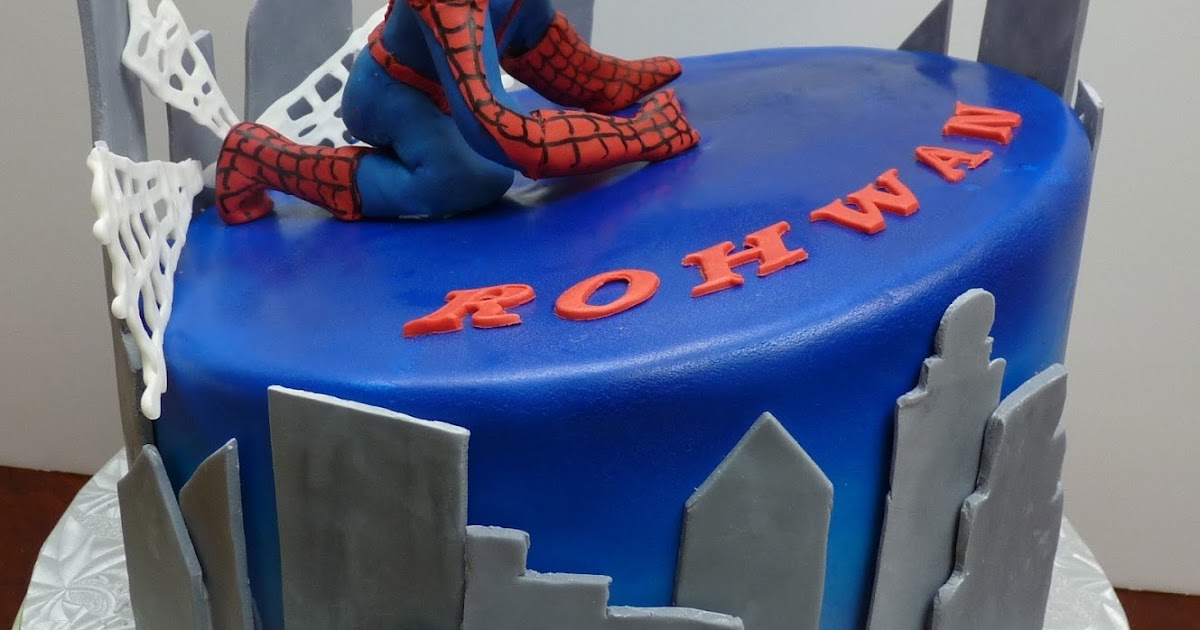 Enchanted Icing: Spiderman Takes The Cake