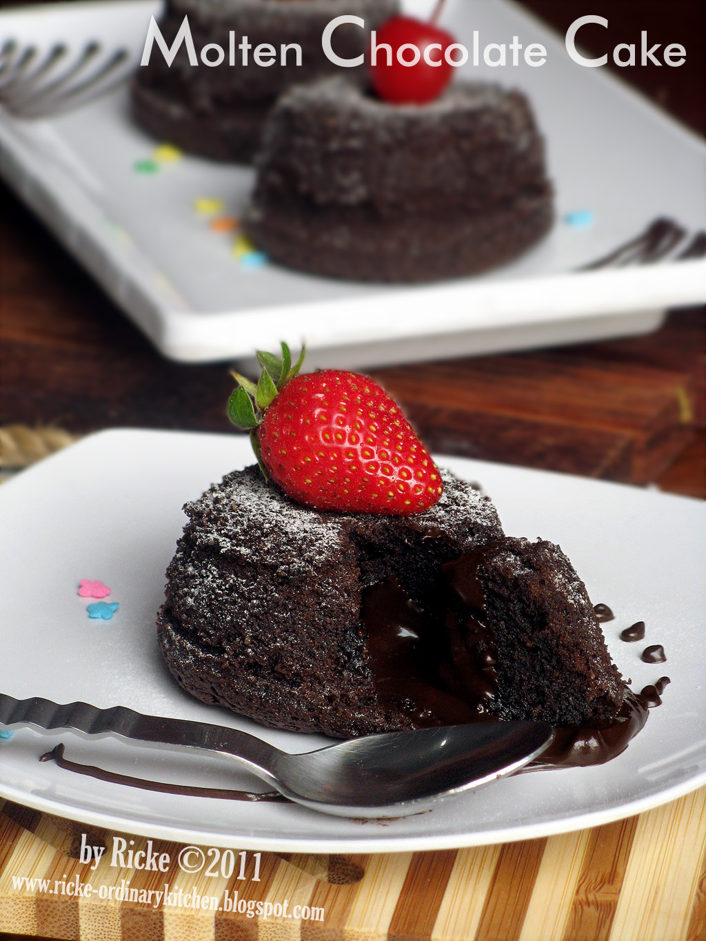 √ Gordon Ramsay Lava Cake