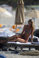 Lauren Stoner cleavage in bikini