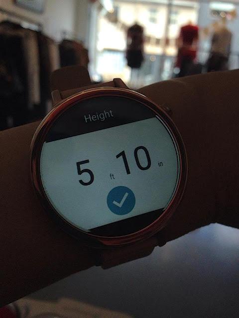 The Moto360 smart watch by Motorola in Rose Gold