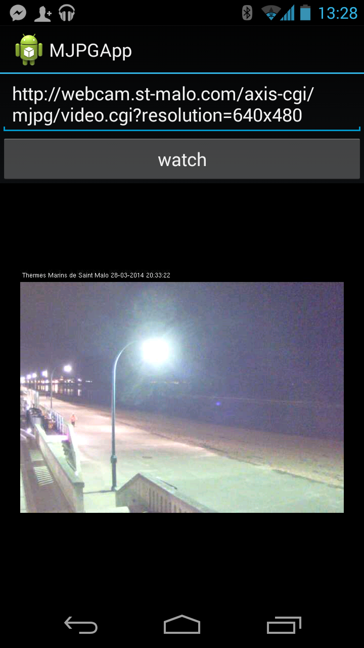 View MJPG Video Streaming in Xamarin.Android