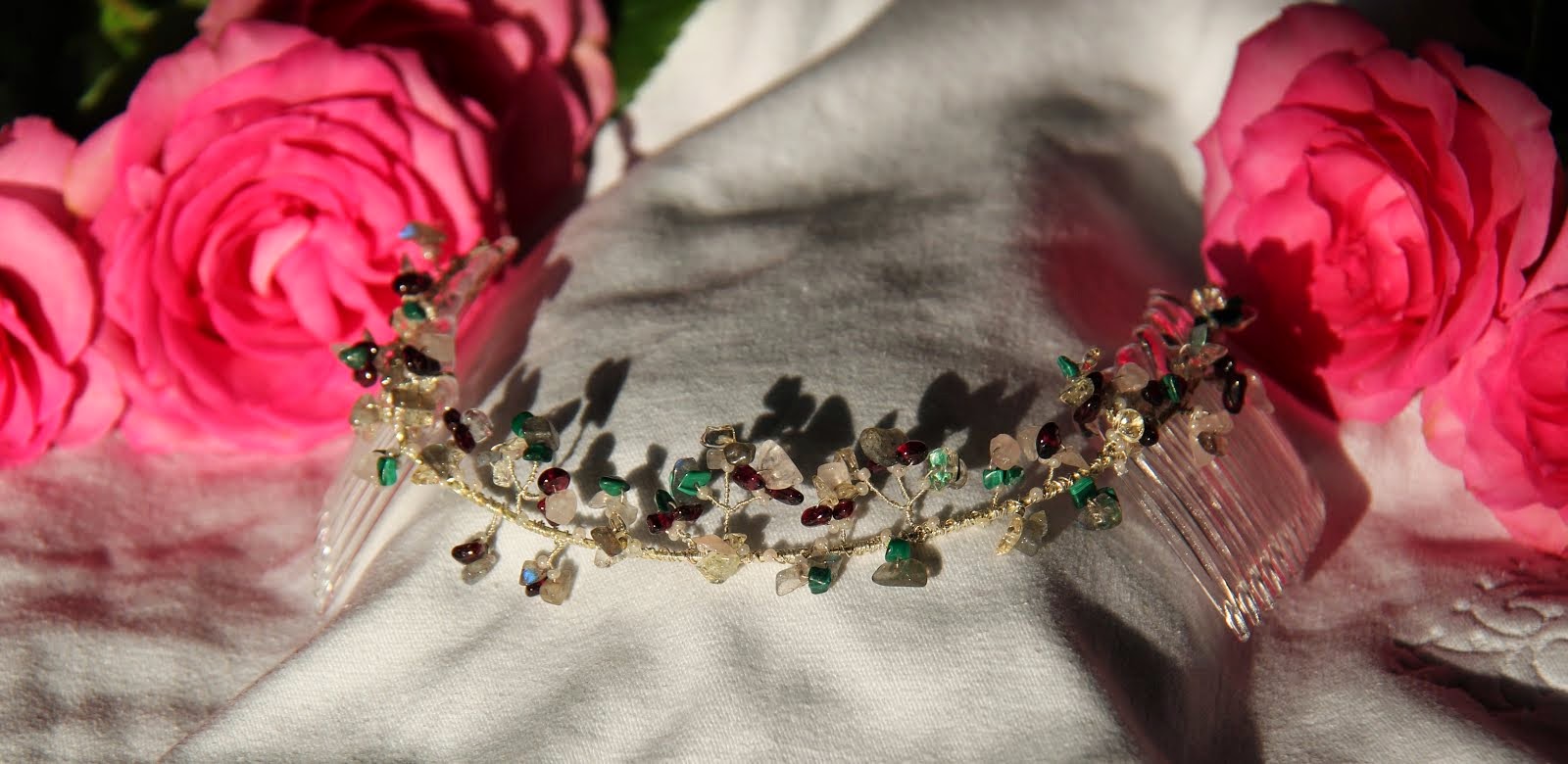 "Spring Equinox" crystal tiara