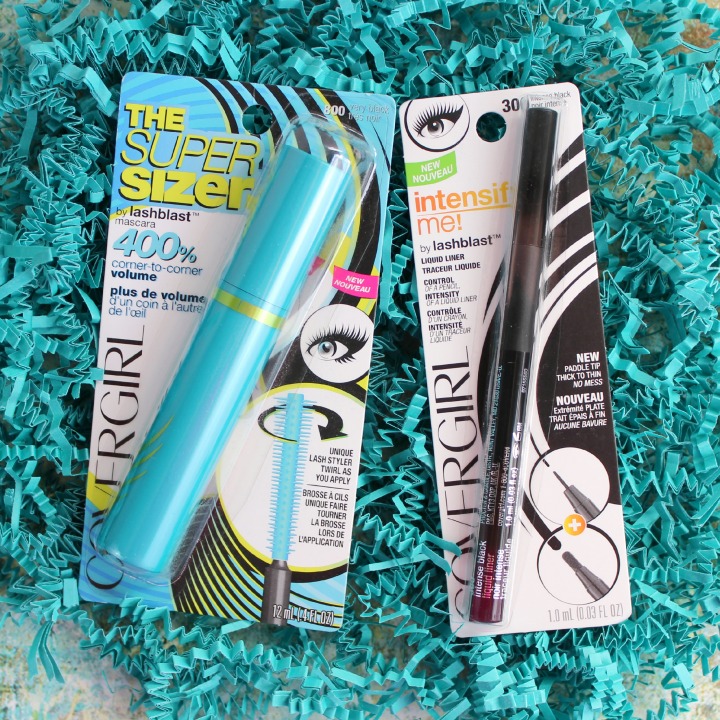 New from CoverGirl Super Sizer Mascara by Lashblast & Intensify Me