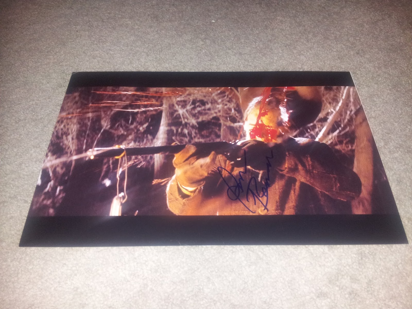 Will The Autograph Guy Butch Pooch Ace Speck Aka James Remar Of Django Unchained Autographs Photos