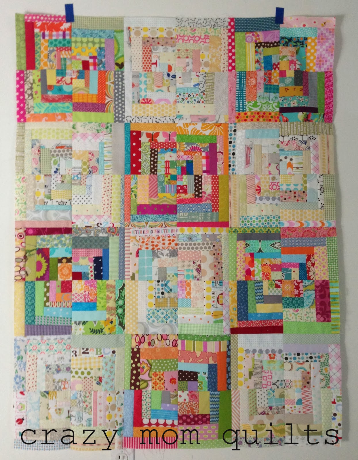 crazy mom quilts shady quilt top