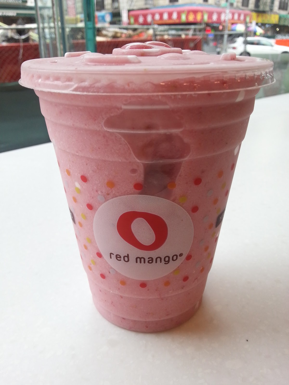 Jen's Best Life Sponsored New Red Mango Frozen Yogurt Smoothies