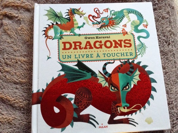 Dragons (Gwen Keraval) - Un livre à toucher - Livre Milan Jeunesse