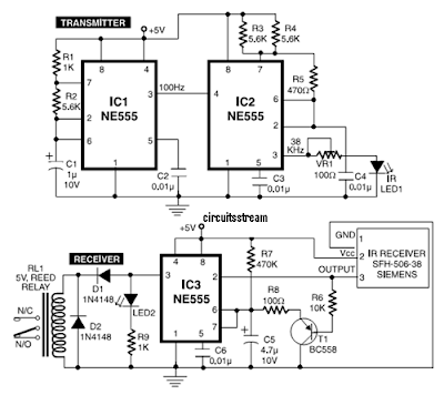 Proximity Detector Circuit Diagram
