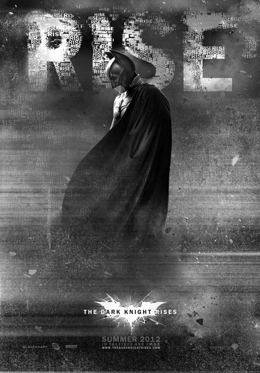 The Dark Knight Rises: poster nefolosit Batman