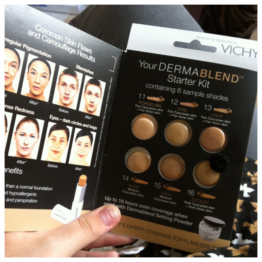 Rebecca Michelle Vichy Dermablend Starter Kit Review.