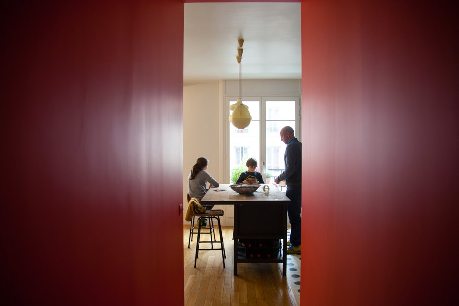 INTERIORS Anais and Nicolas apartment in Paris 14th