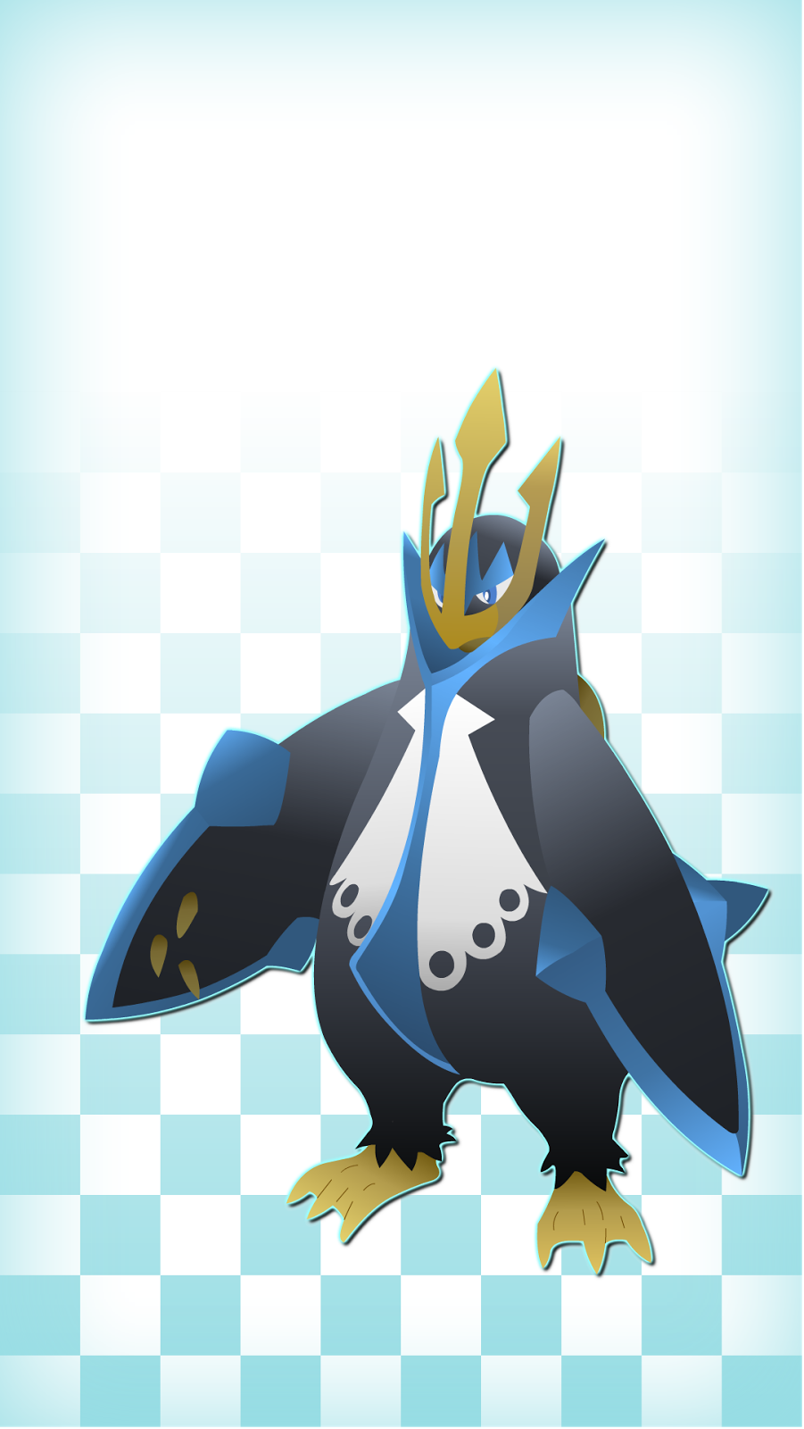 Spencer's Anime Creations: Empoleon Smart Phone Wallpaper