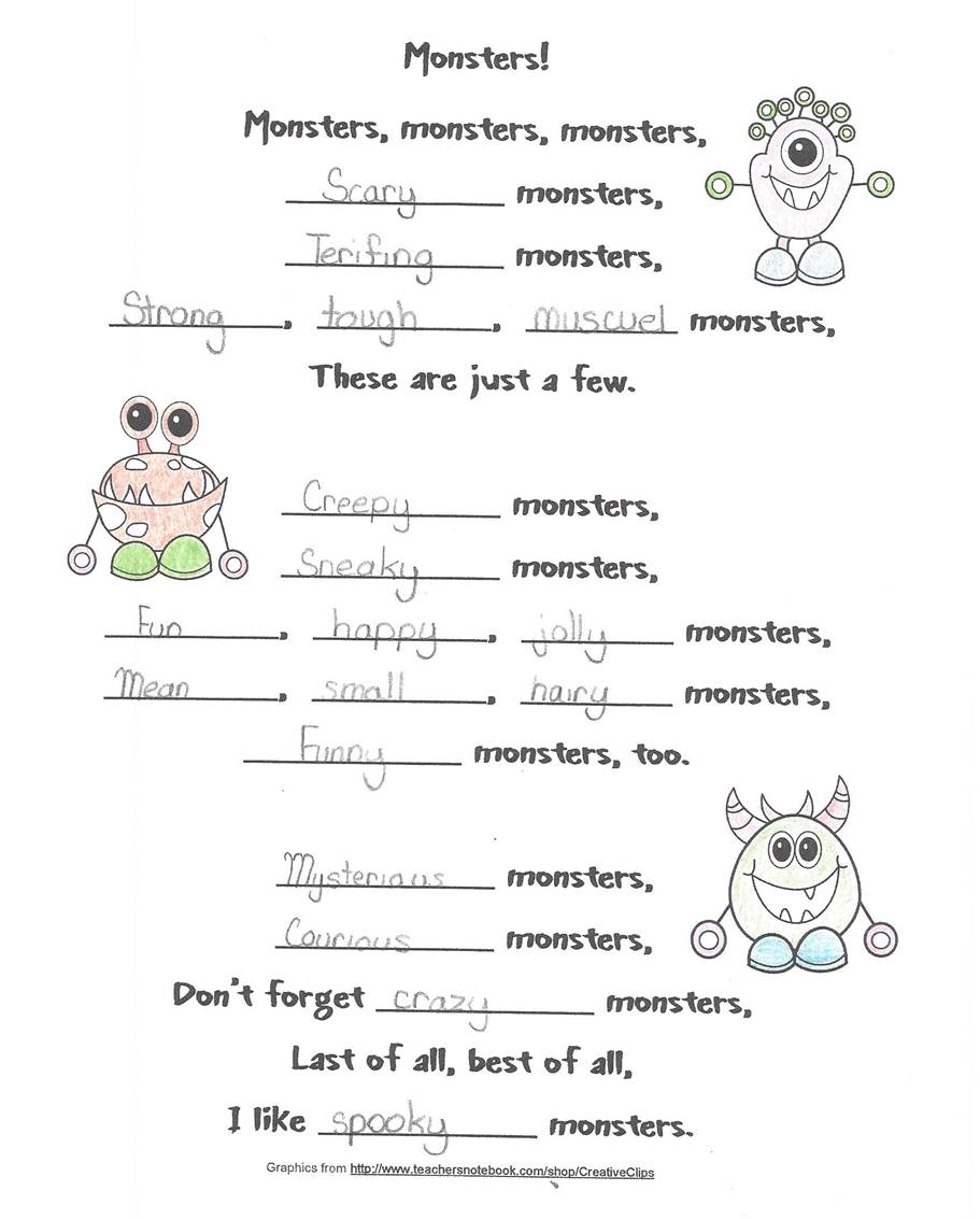 Kids Scary Monster Doodles Recreated By Artists In Their Unique