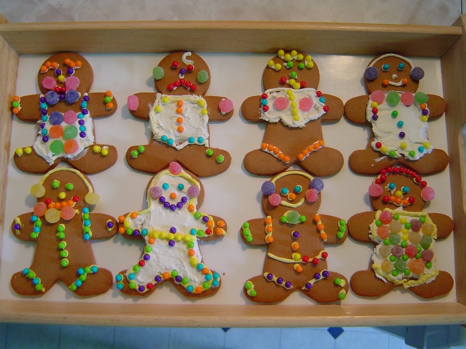 Bob S Bad Golf Decorating Gingerbread Man Cookies In June