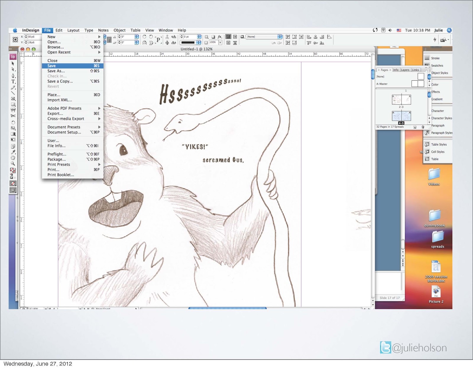 Julie Olson Books Author Illustrator How To Print A Perfect Dummy Book