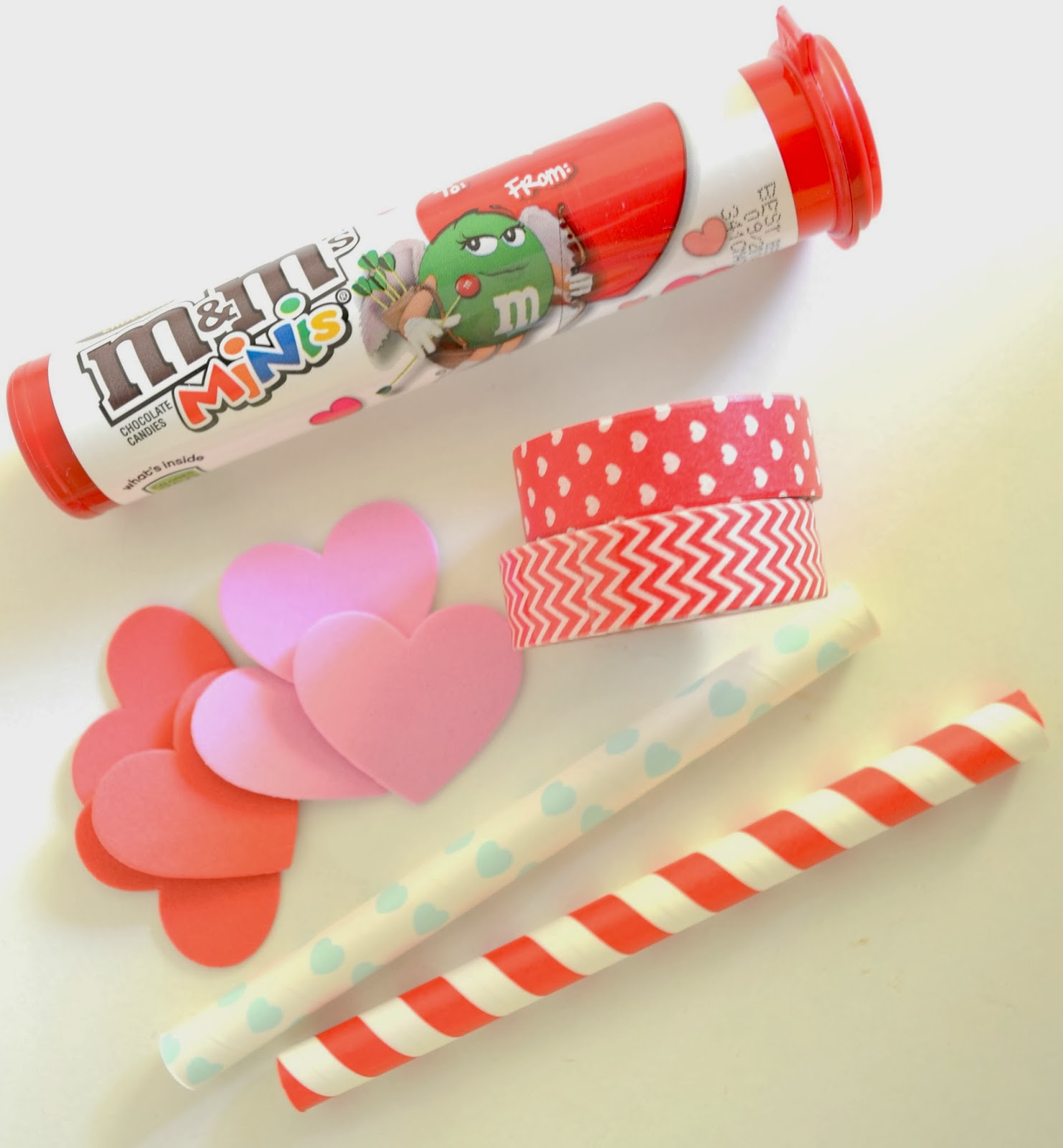 Valentine's Day Paper Straw Arrows Happy Mess MOMents