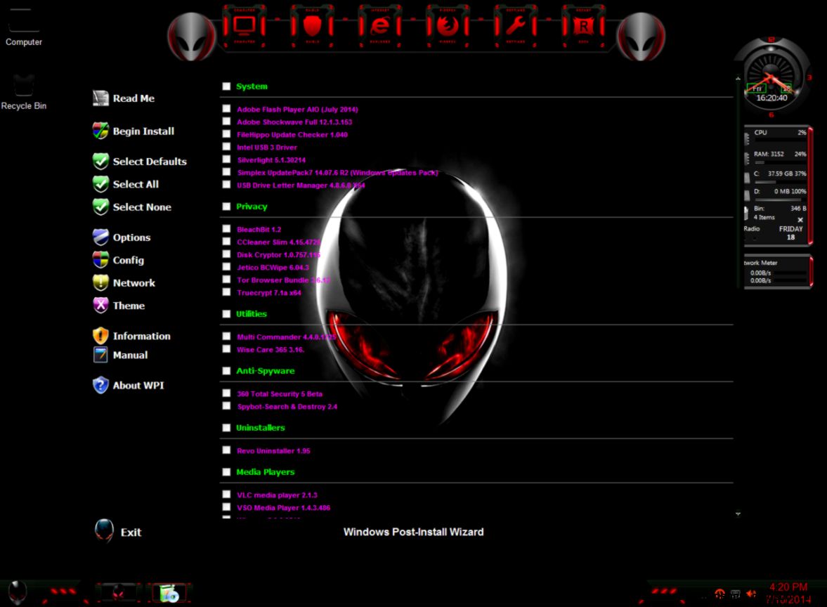 Windows 7 Black Alien Edition 24 X64 Final Windows 7 Black Alien Edition 24 X64 Final