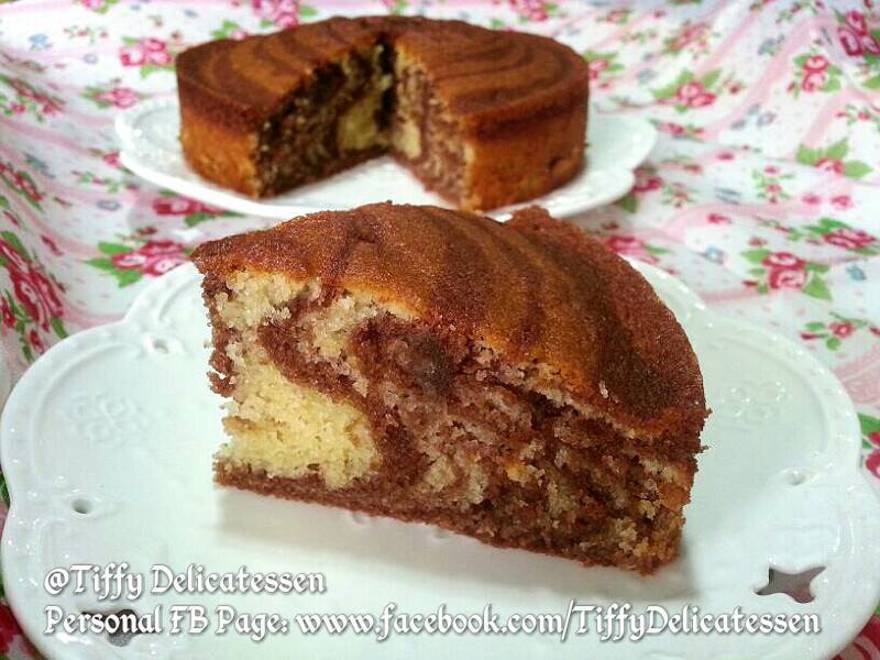 Culinary Airfryer Baked Mini Zebra Butter Cake by Tiffany