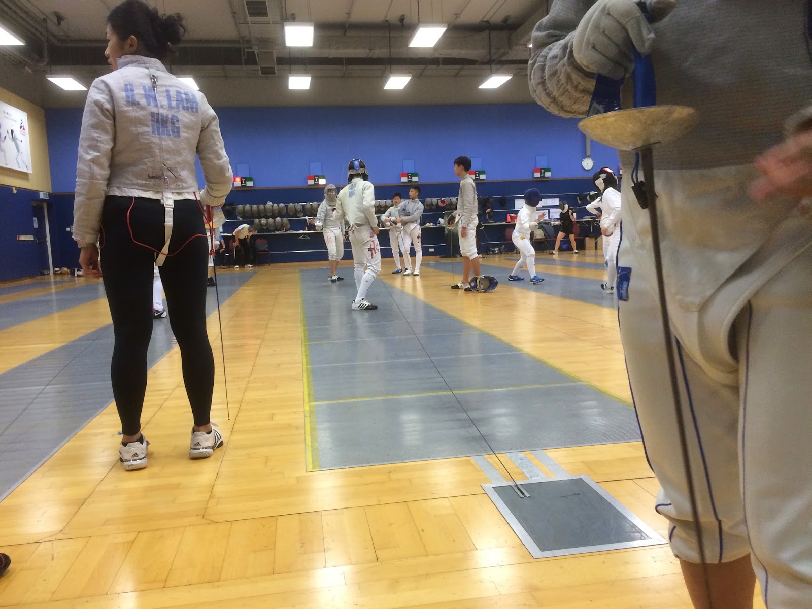 MOSMAN FENCING ACADEMY Training in Hong Kong with National Team