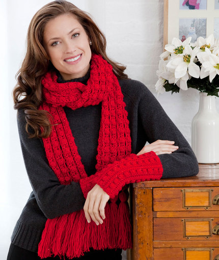 Fiber Flux: Holiday Scarves! 12 Beautiful & Free Crochet ...