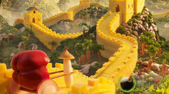 Great Wall of Pineapple Great Wall of Pineapple