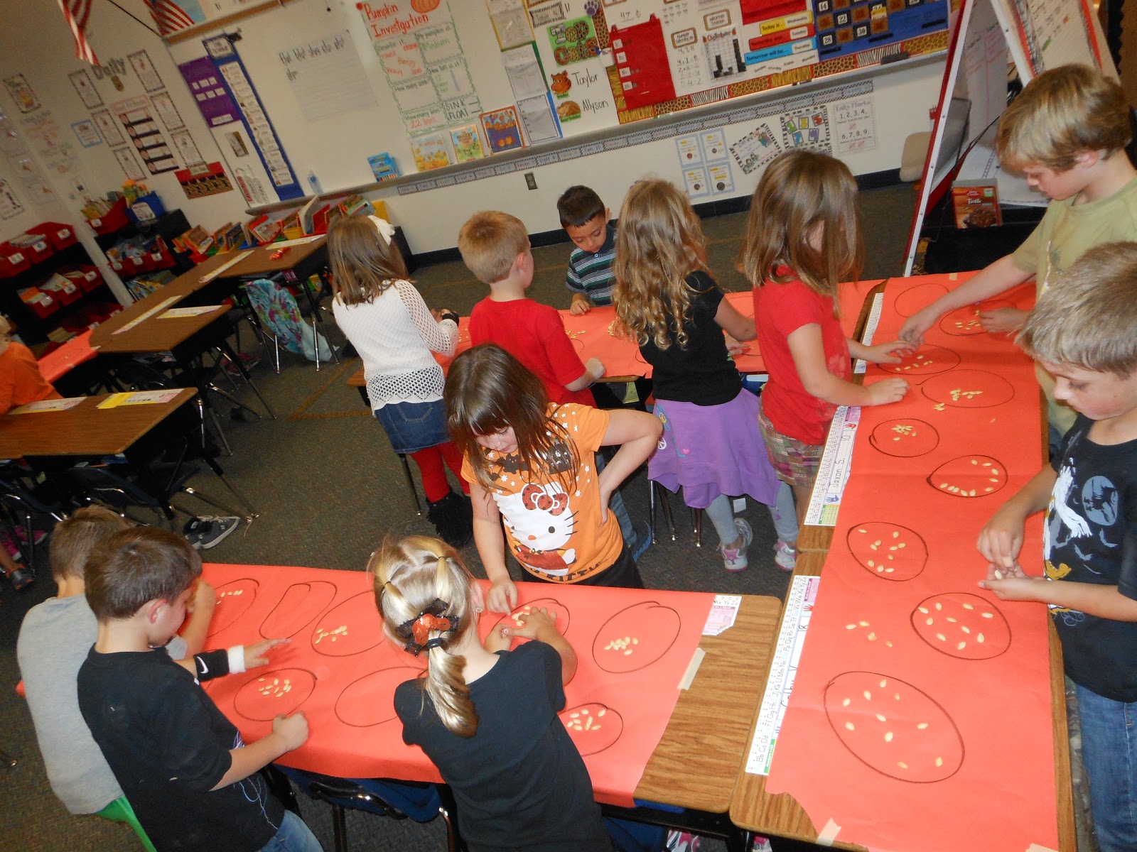 For the Love of First Grade: The Great Pumpkin Investigation