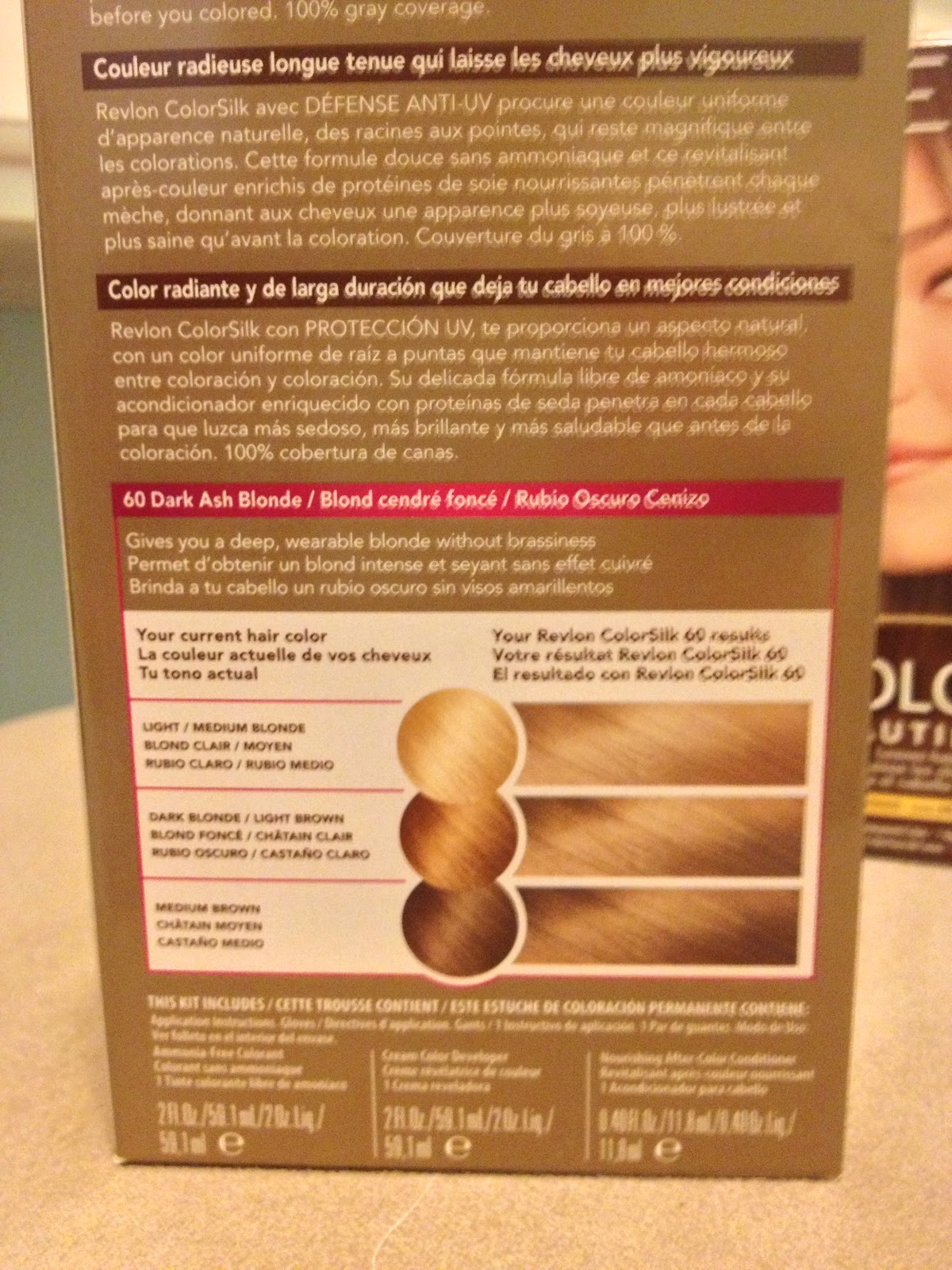 Super Nova Portal: "BLONDE DYE ON BROWN/BLACK HAIR" Revlon ColorSilk