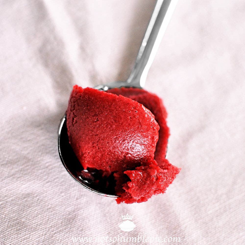 sorbet texture