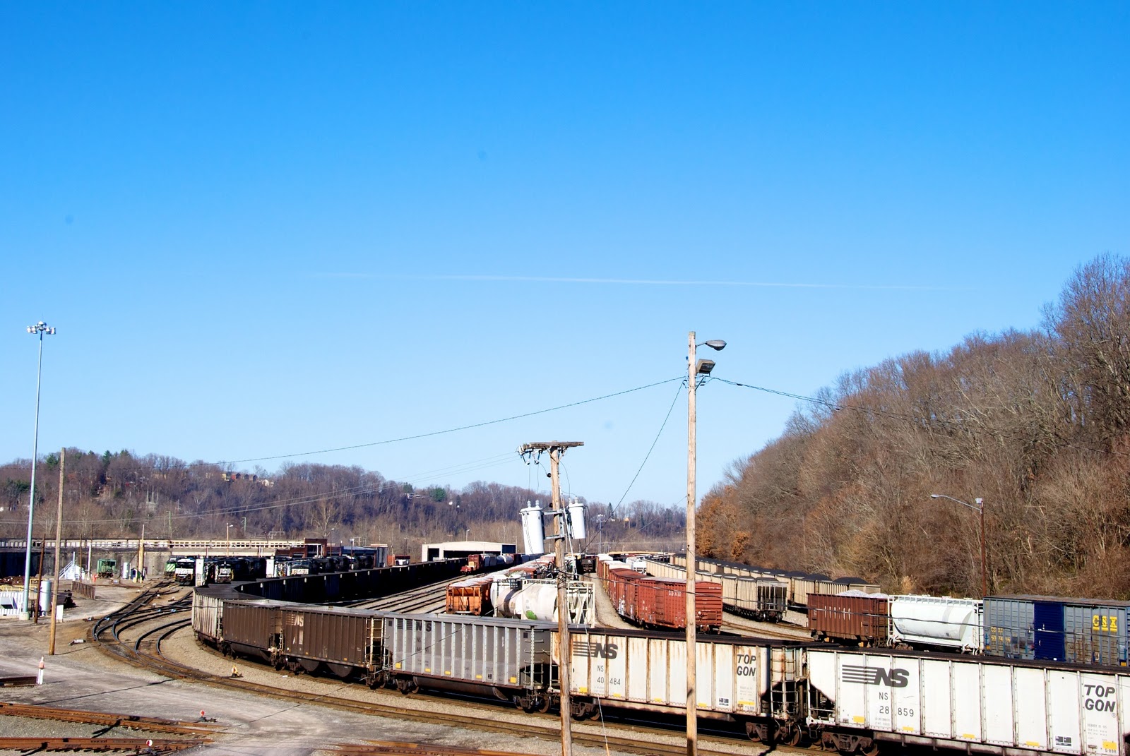 Asheville Railfan Asheville Railyard