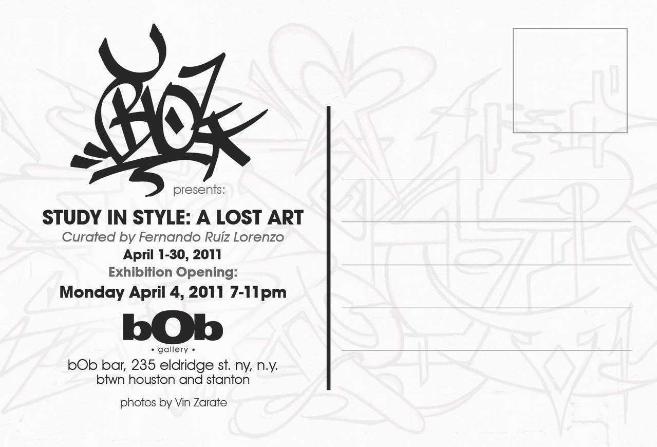 NYC: April 2011: Bio TATS Cru