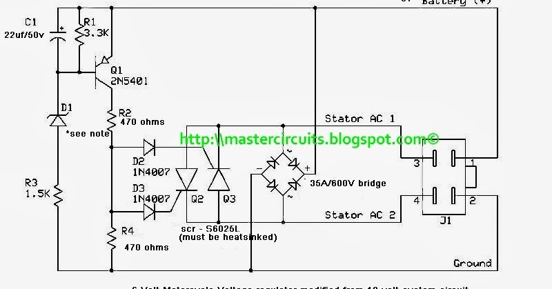 Info Manual: 6 Volts Motorcycle Regulator