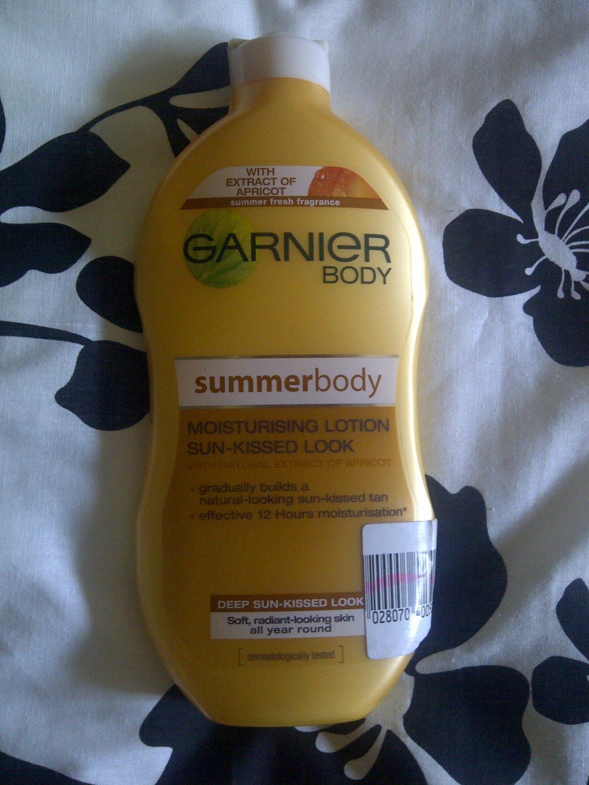 Meg's Boutique Review Garnier summerbody moisturising lotion