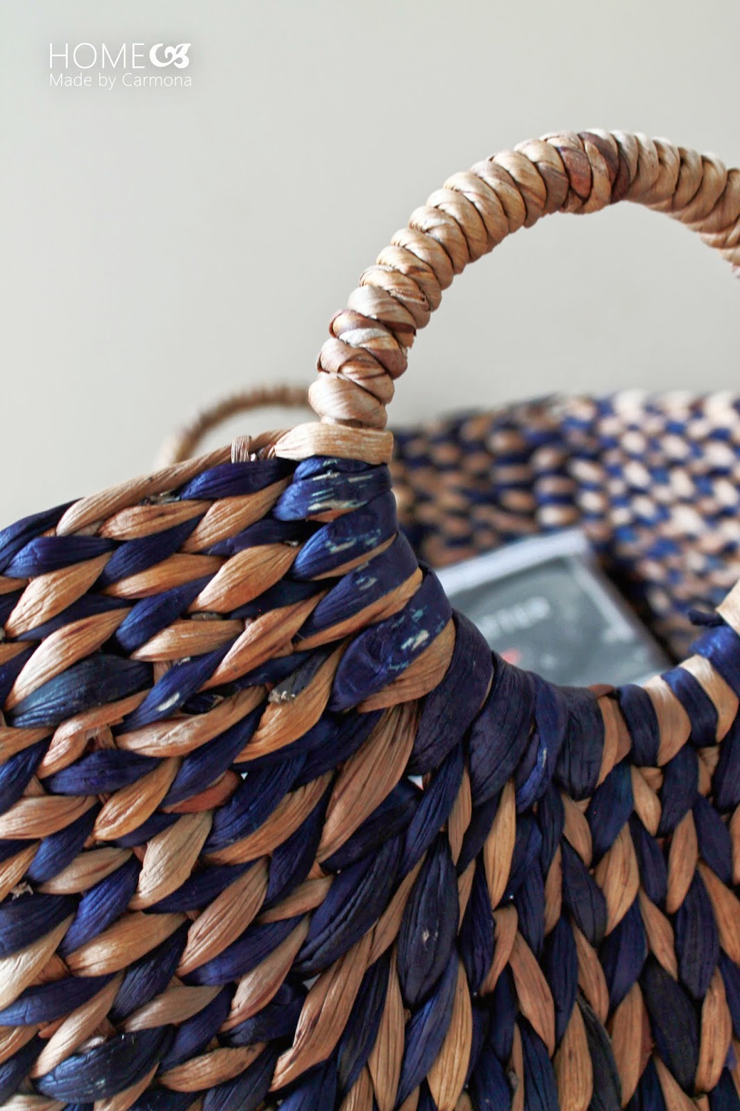 Library Book Basket Home Made by Carmona