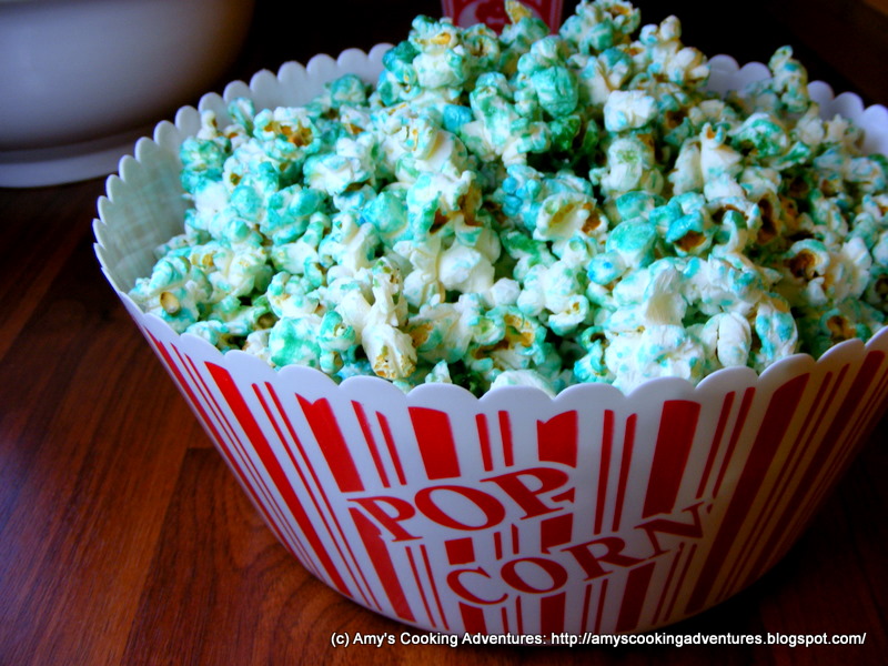 Colored Kettle Corn