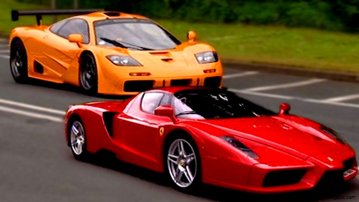 Ferrari Enzo vs McLaren F1 Fifth Gear YouTube Ferrari Enzo vs McLaren F1 Fifth Gear YouTube