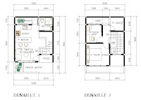 Denah<a href='http://setyawanblog.blogspot.com/2012/06/desain-rumah-minimalis-denah-rumah.html'> rumah</a> minimalis 2 lantai