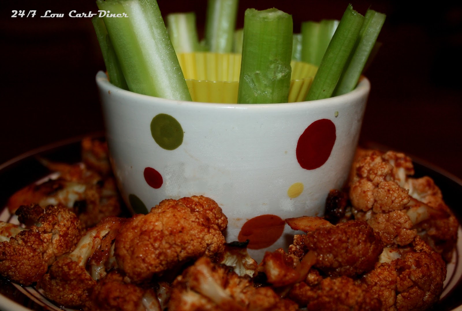 24/7 Low Carb Diner Buffalo Cauliflower Bites