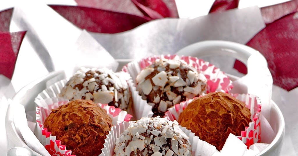 JULES FOOD... Coconut Key Lime Dark Chocolate Truffles