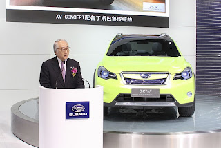 2011 Subaru XV Concept – Electro Yellowgreen Exterior