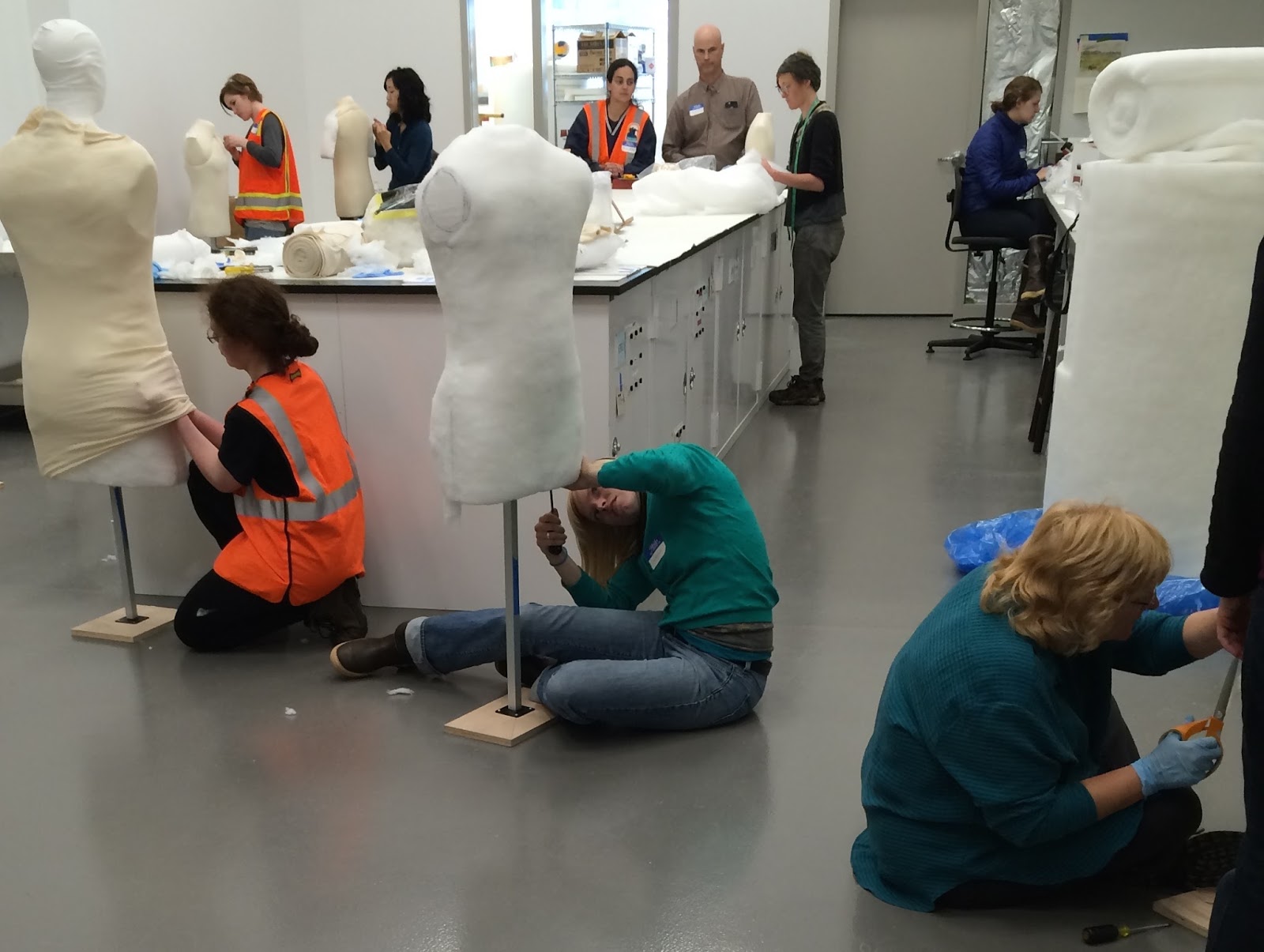 Since You Asked Making mannequins for the new SLAM exhibits