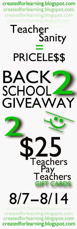 http://createdforlearning.blogspot.com/2014/08/back-to-school-giveaway.html
