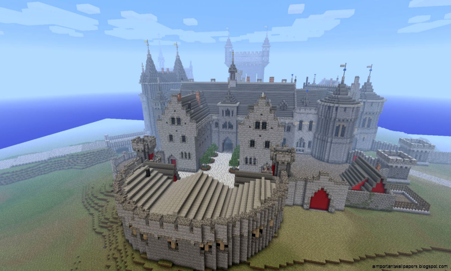 A Kings Castle Minecraft Building Inc A Kings Castle Minecraft Building Inc