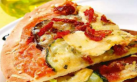 Pizza de Legumes com Tofu Pizza de Legumes com Tofu (vegana)
