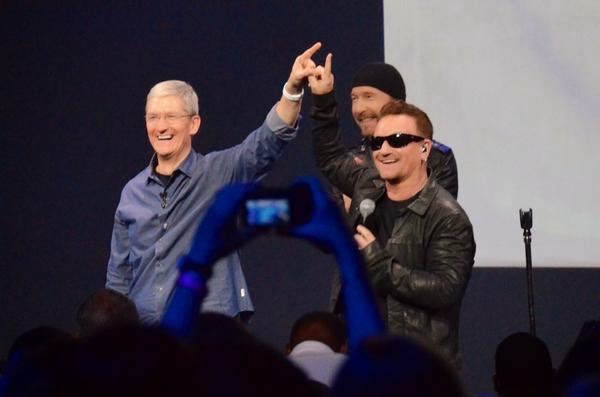 Apple’s free U2 album is Now appearing in your Music app