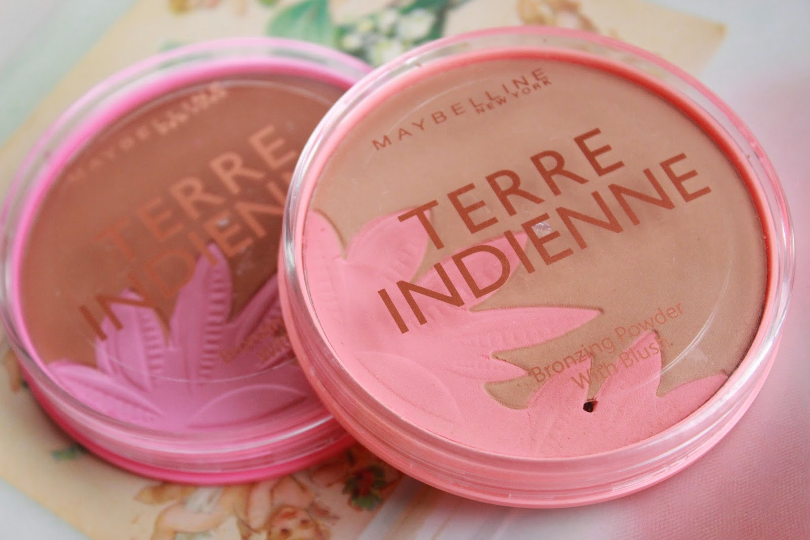 review swatches maybelline terre indienne poeders bronzed paradise golden tropics